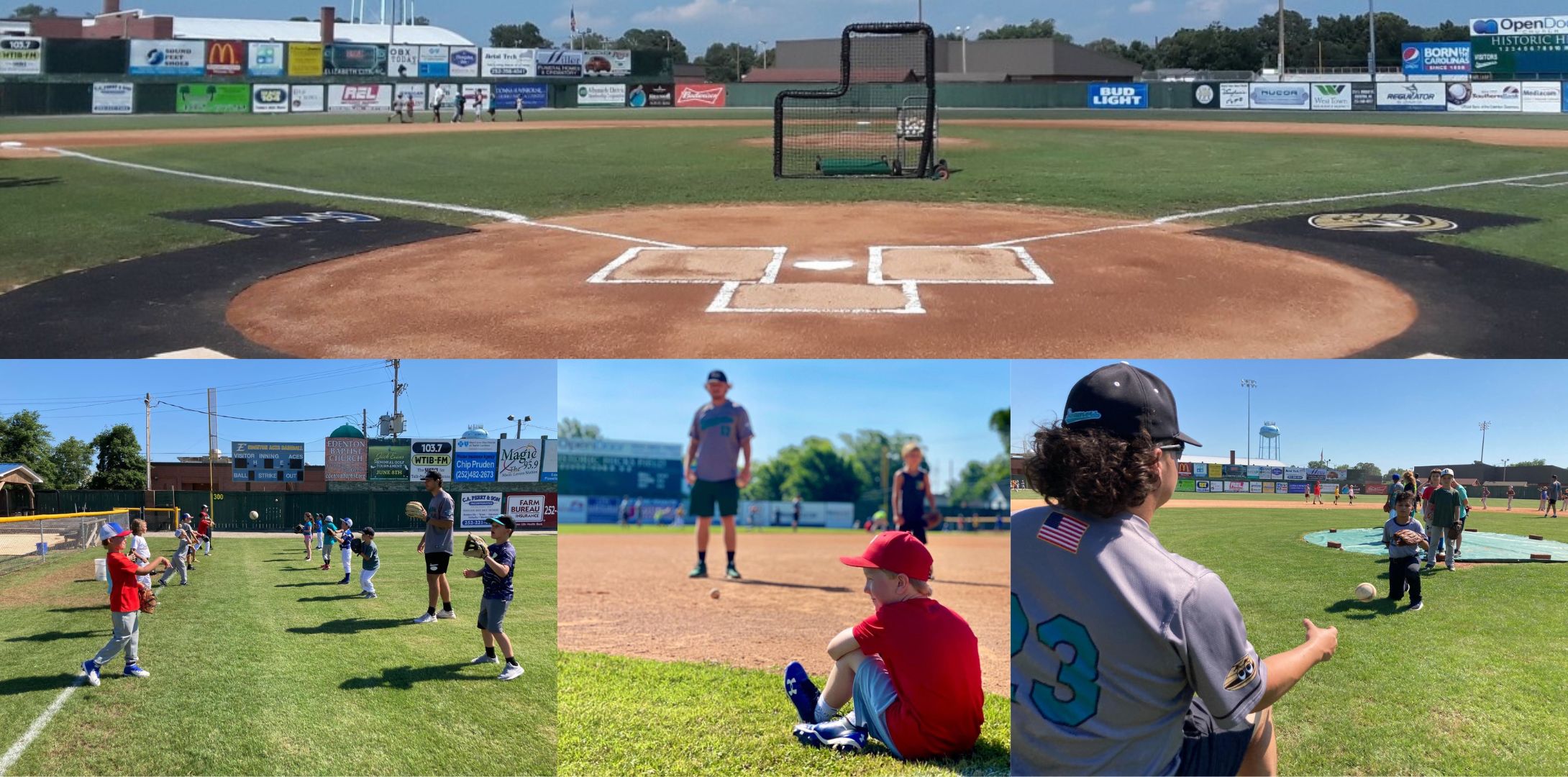 Edenton Steamers Summer Baseball Camp, Session 1 Register Today